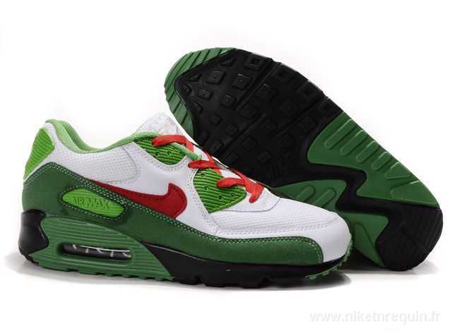 Nike Air Max 90 vertes (2)